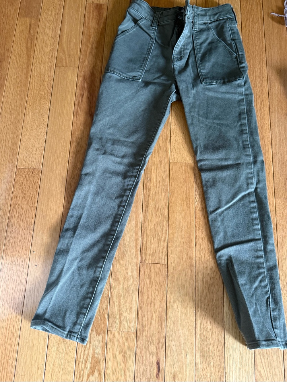 GAP Kids Olive Green Slim Jeans